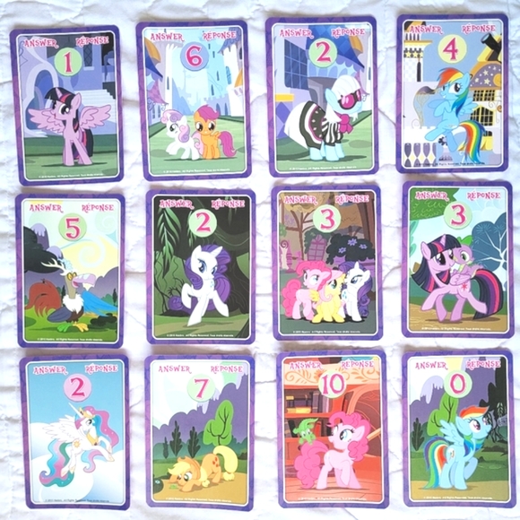 3/$15 🌸 My Little Pony Friendship Is Magic Addition & Subtraction Cards - Picture 5 of 9